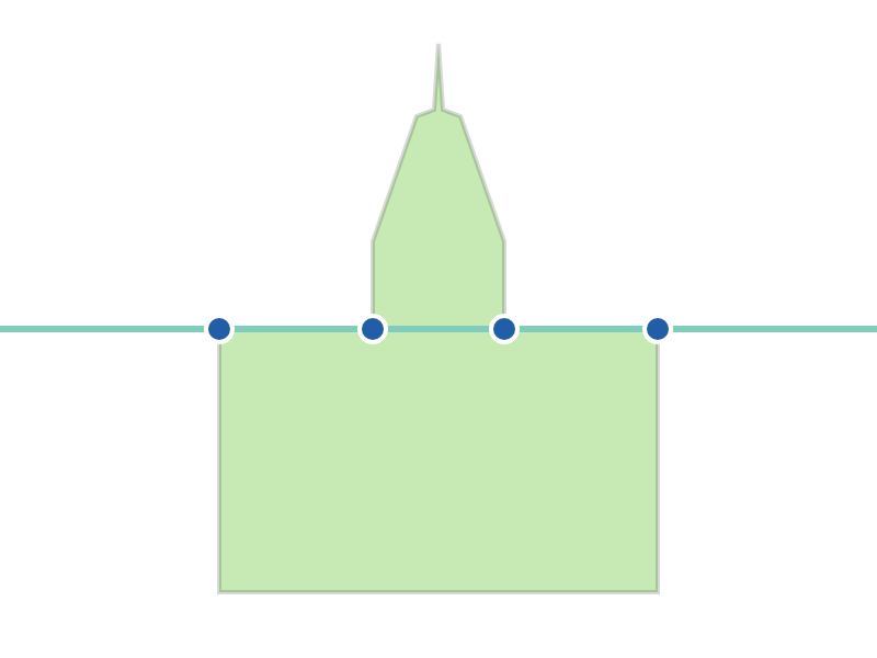 Line Intersection of a Polygon example screenshot