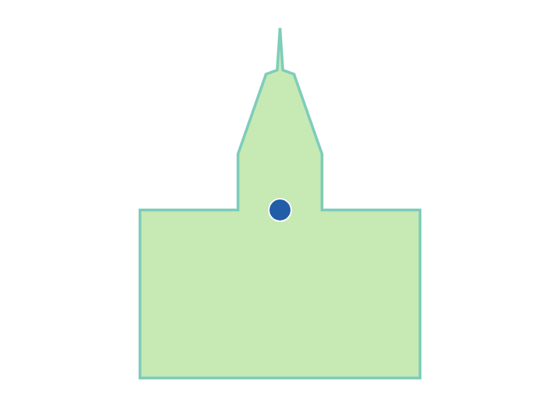 Is a Point in a Polygon? example screenshot