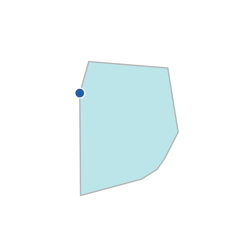 Interpolate Along a Polygon example screenshot