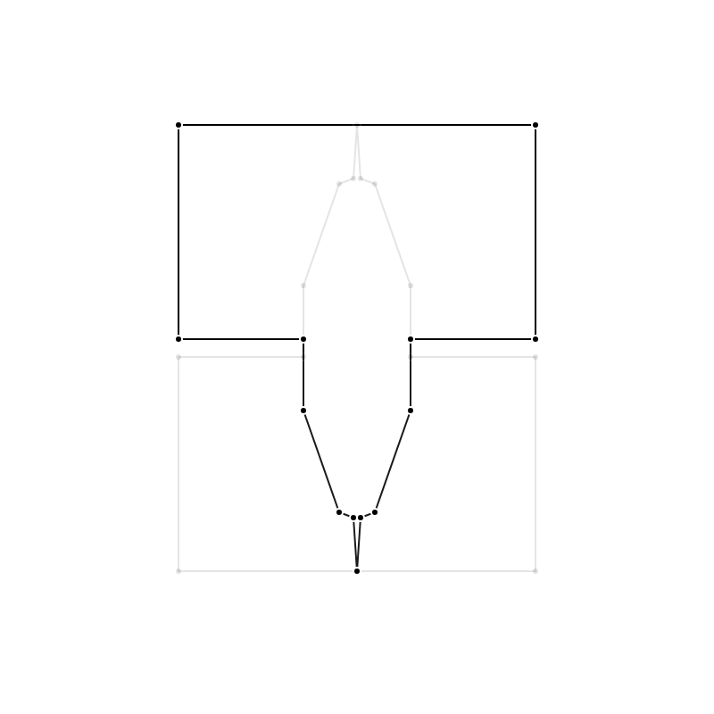 Reflect a Polygon Vertically example screenshot